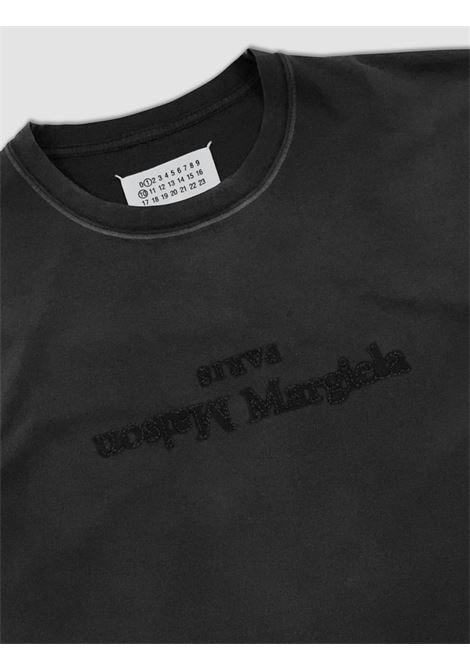 reverse t-shirt man anthracite in cotton  MAISON MARGIELA | S51GC0526 S20079970